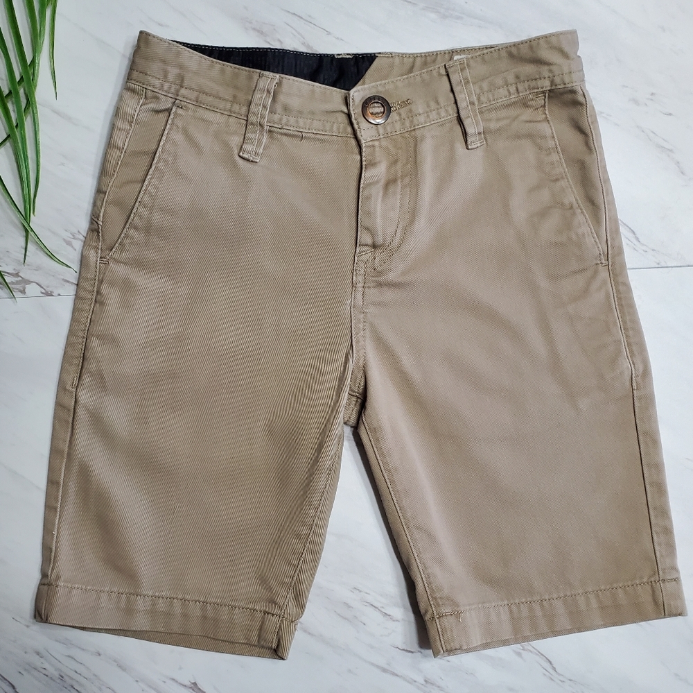 Boys khaki shorts